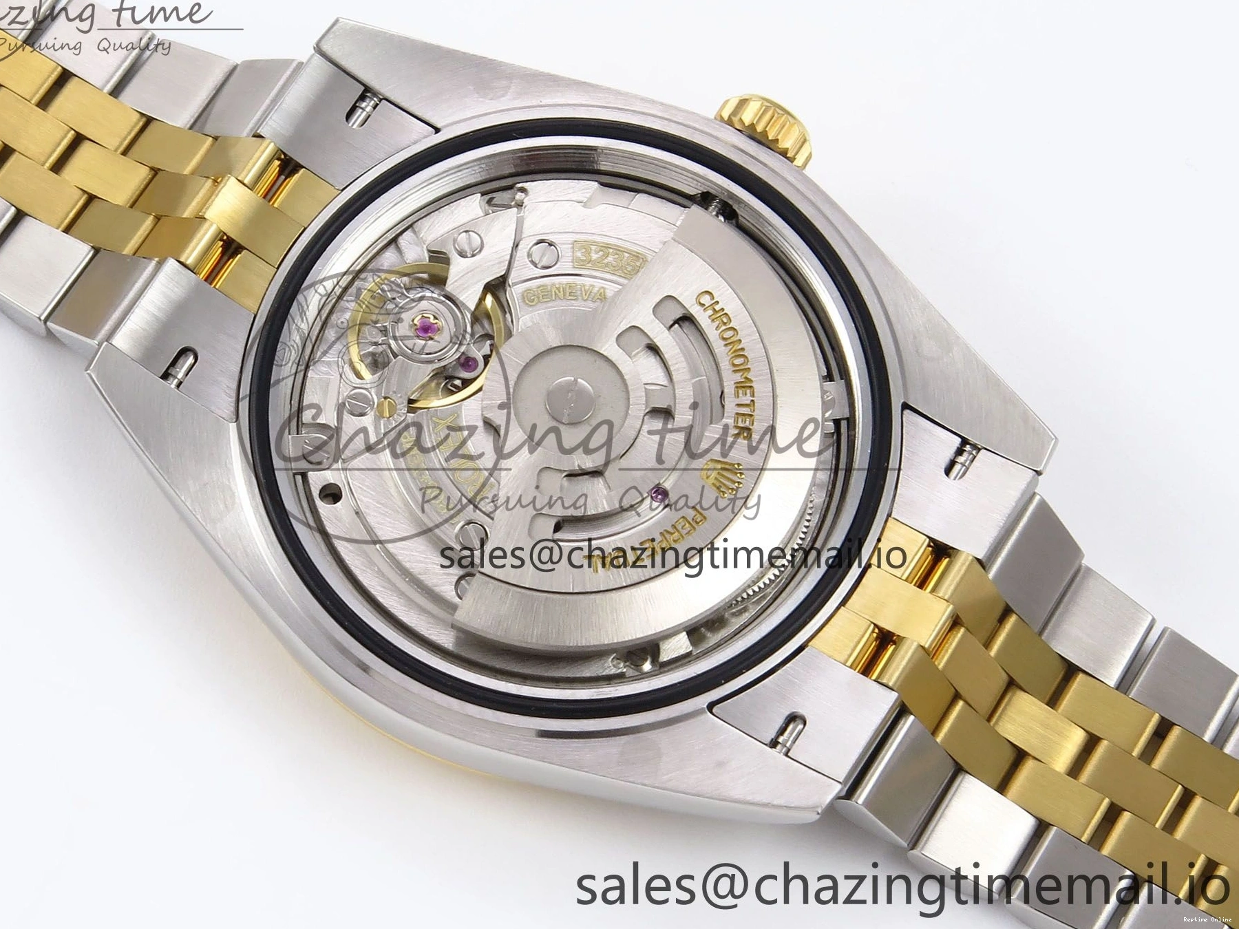 0116 DateJust 41 126333 EWEF Best Edition YG Texuted Dial on SS YG Jubilee Bracelet A Snug 992